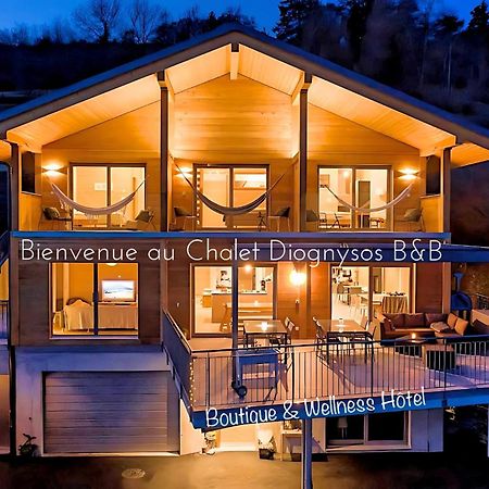 كرانز مونتانا Chalet Diognysos B&B, Boutique Hotel & Wellness المظهر الخارجي الصورة